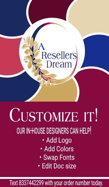A Resellers Dream Sidebar Info